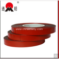 Adheisve Red Film Black Foam Tape for Customized Logo
